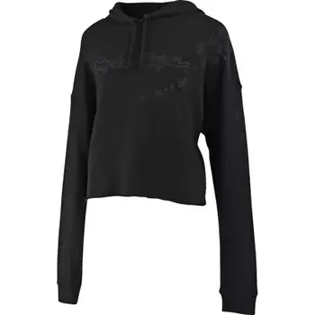Dámská mikina Troy Lee Designs Women Signature Floral Crop Pullover dámská mikina Black vel. M