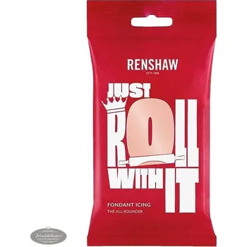 Přisada na vaření a pečení Rolovaný fondán broskvový Renshaw 250g - FunCakes