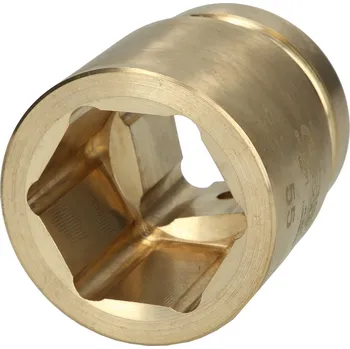Gola sada Vložka nástrčného klíče 1,1/2" bronzeplus, šestihran, 90 mm