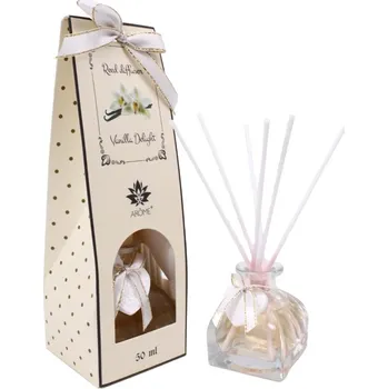 Aroma difuzér ARÔME Difuzér 50 ml, s tyčinkami, Vanilla Delight