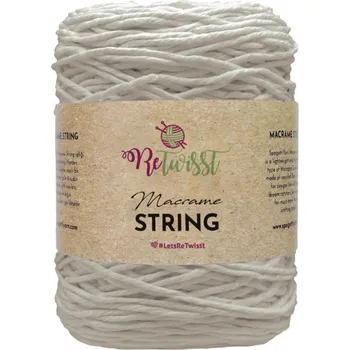 Příze ReTwisst Macrame String 3 mm 00 přírodní