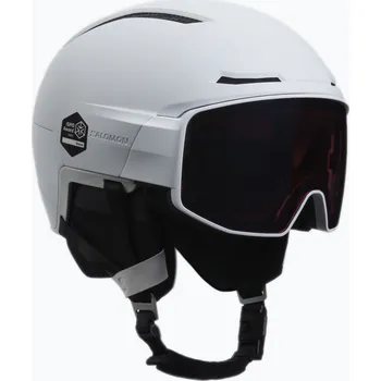 Lyžařská helma Salomon Driver Prime Sigma Plus+el S1/S2 bílá L47011000