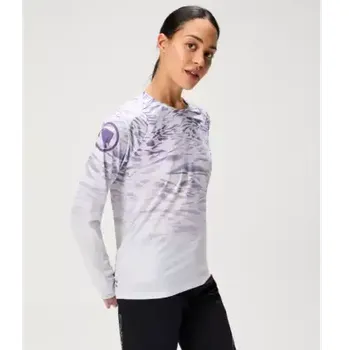 cyklistický dres Endura LTD Marble dámský dres dlouhý rukáv Heather vel. L