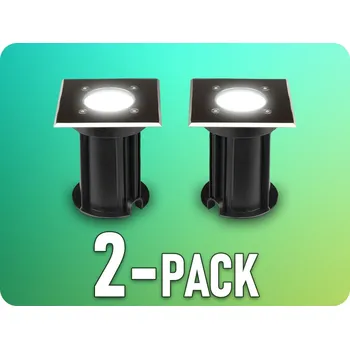 Osvětlení Led zabudovatelne svítidlo pro GU10 žárovky, IP65/2-PACK!