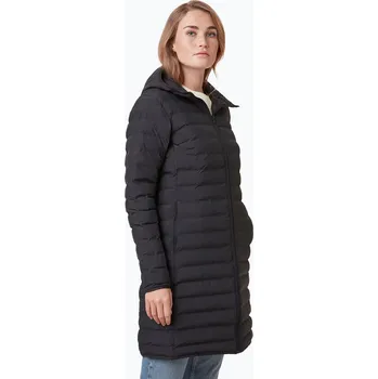 Dámský kabát Dámský péřový kabát Helly Hansen Mono Material Insulator černý 53506_990