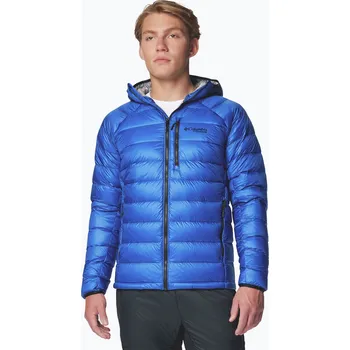 Pánská bunda Columbia Arctic Crest Down Hooded mountain blue