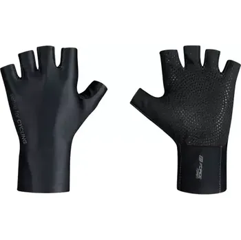 Cyklistické rukavice Force Raven krátké rukavice bez zapínání černá vel. S