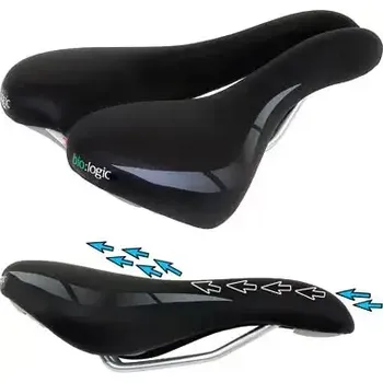 Sedlo na kolo Velo Wide Channel sedlo dámské (bio:logic) white