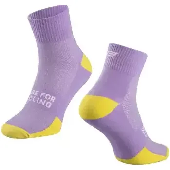 Pánské ponožky Force Edge ponožky fialová/fluo vel. L-XL (42-46)