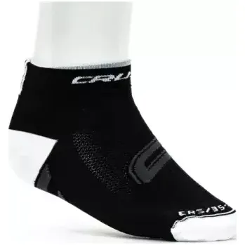 Pánské ponožky Crussis cyklistické ponožky černá/bílá vel. 46+