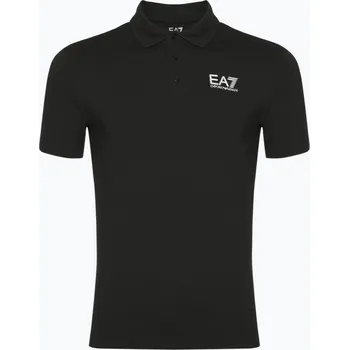 Pánské tričko EA7 Emporio Armani Train Visibility Polo black