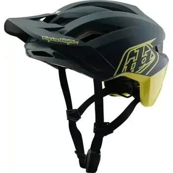 Cyklistická přilba Troy Lee Designs Flowline SE přilba Badge Gray/GLO Yellow vel. M-L (57-59 cm)