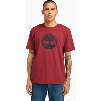 Pánské tričko Pánské tričko Timberland Tree Logo cordovan
