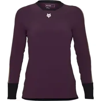 cyklistický dres Fox Defend Thermal dámský dres Dark Purple vel. S