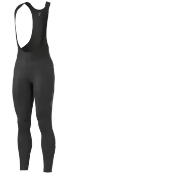 Cyklistické kalhoty Alé R-EV1 Speedfondo Plus pánské zimní kalhoty s laclem a vložkou Black vel. M