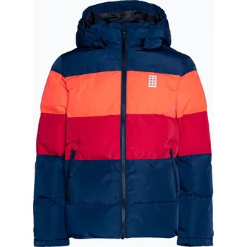 Chlapecká bunda LEGO Lwjipe dětská péřová bunda tmavě modrá