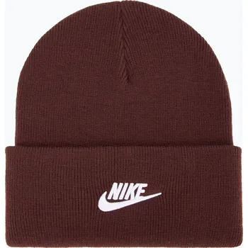 Čepice Dětská zimní čepice Nike Peak burgundy crush/white
