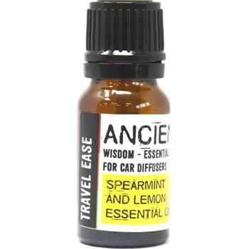 Vonný olej Ancient Wisdom Máta - Citron Směs esenciálních olejů KLIDNÁ CESTA - 10 ml