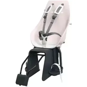 nosiče na kolo Urban Iki zadní sedačka s adaptérem a nosičem na rám SET Sakura Pink/Shinju White