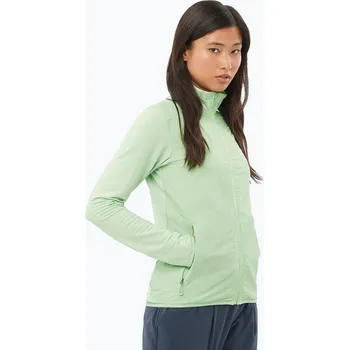 Dámská mikina Dámská trekingová mikina Salomon Sntial Lightwarm Hybrid sea foam