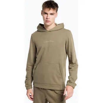 Pánská mikina Pánská mikina Calvin Klein 8HU šedá olivová