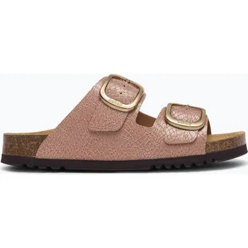 Dámské pantofle Dámské nazouváky Scholl Noelle Syntetic Reptile dusty pink