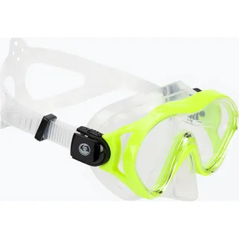 Vodní sport Dětská šnorchlovací maska AQUASTIC Minke zelená