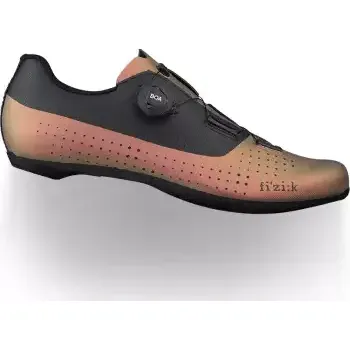 Pánské cyklistické tretry Fizik Tempo Overcurve R4 Iredescent silniční pánské tretry Copper/Black vel. 41