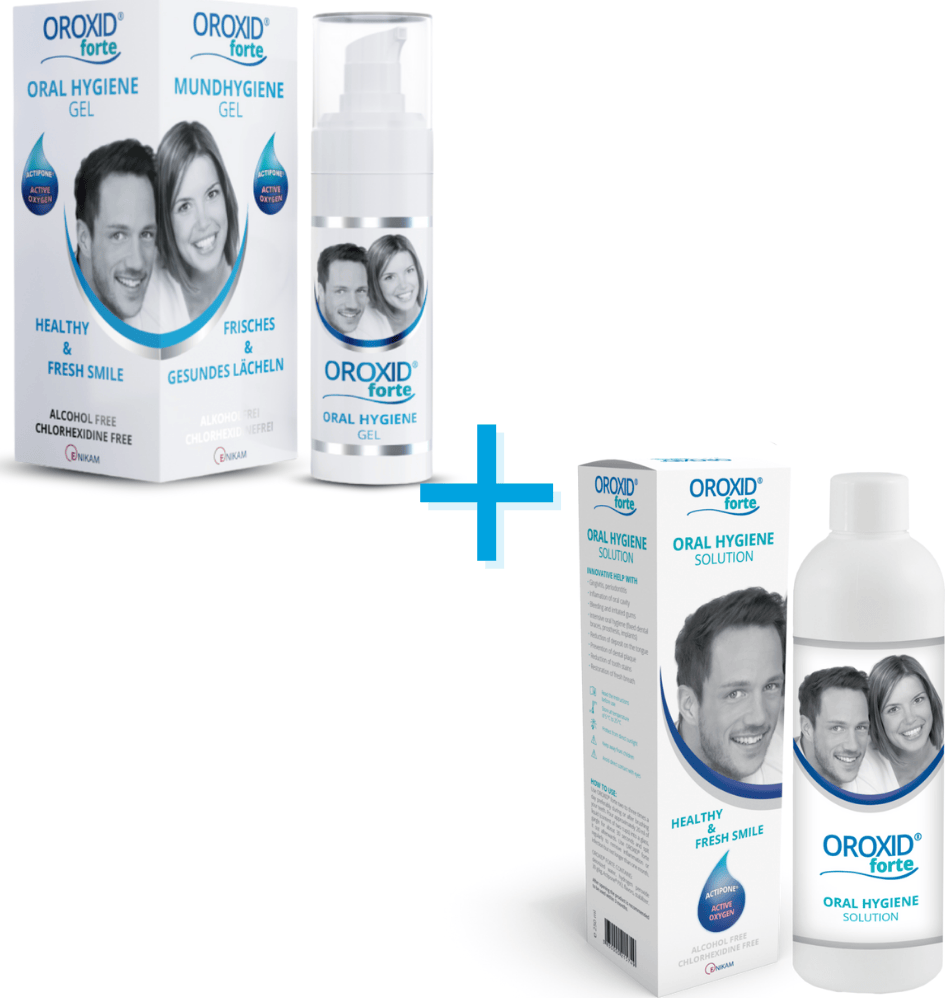 OROXID forte gel 30 ml + OROXID forte roztok 250 ml