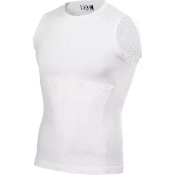 Pánské tričko SIXS SMRX síťované tričko bez rukávů bílá vel. L/XL