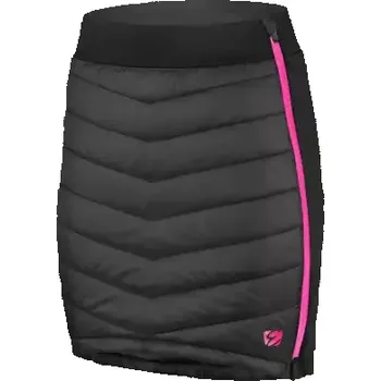 Dámská sukně Etape Alaska zateplená dámská sukně černá/růžová vel. XS