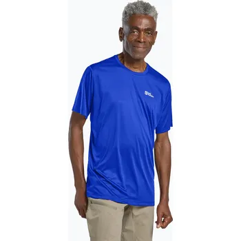 Pánské tričko Pánské trekingové tričko Jack Wolfskin Tech T vibrant blue