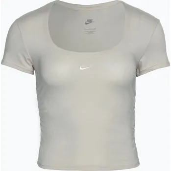 Dámské tričko Nike Sportswear Chill Knit light orewood brown/sail