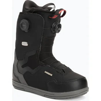 Boty na snowboard Snowboardové boty DEELUXE ID Dual Boa černé