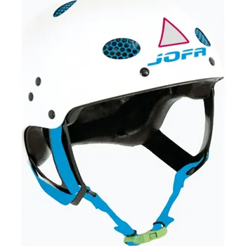 Cyklistická přilba Dětská hokejová helma JOFA 715 LS JR white/black
