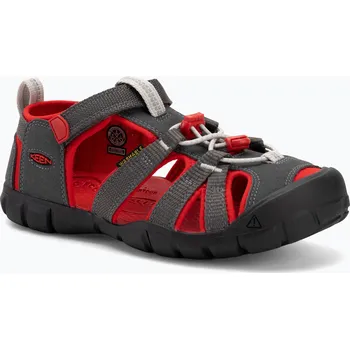 Chlapecké sandály Juniorské sandály KEEN Seacamp II CNX magnet/ red carpet