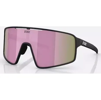 Sluneční brýle Bliz P001 sluneční brýle Matte Black/Brown Pink Multi vel. L