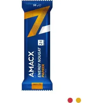 Amacx Energy Nougat energetická tyčinka 37 g papája