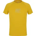 2117 of Sweden Huli pánské triko krátký rukáv Dark Yellow vel. M