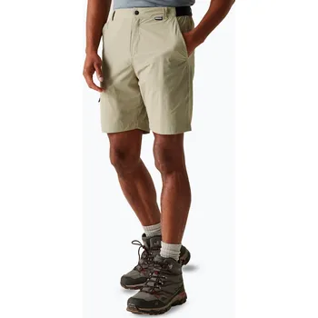 Pánské kraťasy Pánské trekové šortky REGATTA Travel Light Packaway golden sand