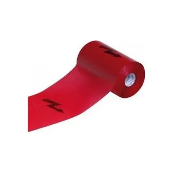 Výstražná páska Výstražná fólie Napro, 220 mm x 250 m, s potiskem - červená (220x250)