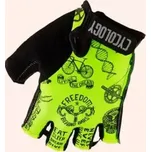 Cycology Velospohy Rukavice fluo vel M