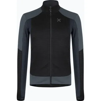 Pánská mikina Pánská mikina Montura Stretch Color Maglia nero/piombo
