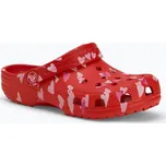Dětské nazouváky Crocs Classic Valentines Day Clog Kids cherry red