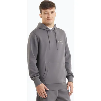 Pánská mikina Pánská mikina Pitbull Sampson Hooded Sweatshirt graphite