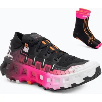 Pánská běžecká obuv Běžecké boty X-Bionic Terraskin X00/C x black/x white/fluo pink boty