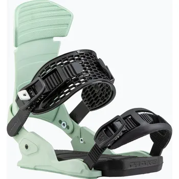 Vázání na snowboard Pánské snowboardové vázání Drake Fifty mint/black
