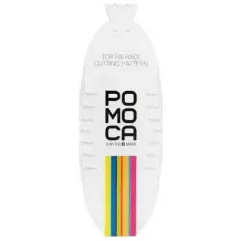 Skialpinistické vybavení Pomoca Cutting Pattern Top Fix Race šablona pro řezání skialpových pásů