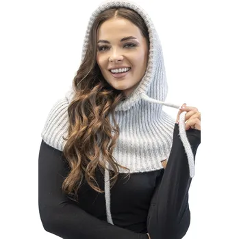 Šála Kapuce Vivisence 70102 Barva: Šedá, Velikost: UNI