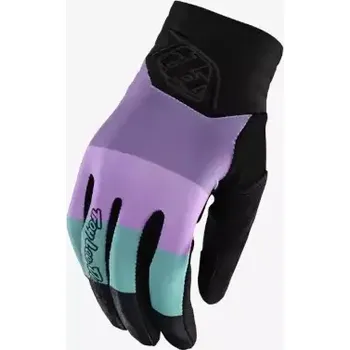 Cyklistické rukavice Troy Lee Designs Luxe Rugby dámské rukavice black vel. S